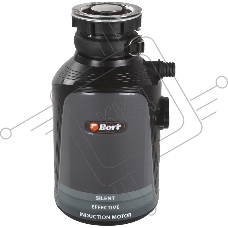 Измельчитель пищевых отходов Bort Alligator Plus, 750 Вт., объём 1 450 мл., пневмовыключатель