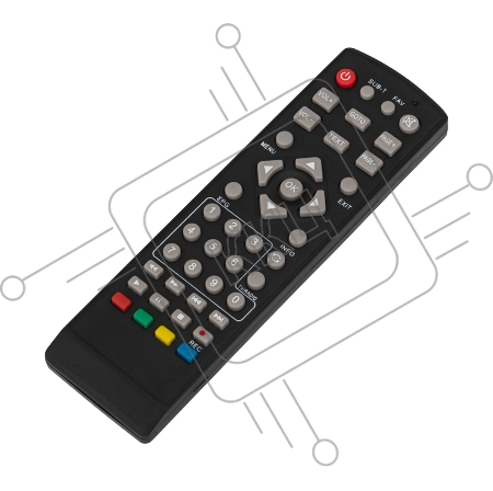 Универсальный пульт дистанционного управления REXANT для DVB-T2+TV