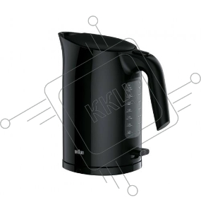 Чайник черный/серый Braun WK3100BK