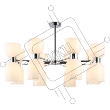 Люстра Ambrella light LH56085/16 СH/FR хром/белый матовый E14*16 max 40W D860*510