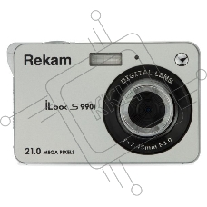 Фотоаппарат Rekam iLook S990i серебристый 21Mpix 2.7