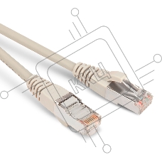 Патч-корд Hyperline PC-LPM-STP-RJ45-RJ45-C5e-3M-LSZH-GY Патч-корд F/­UTP, экранированный, Cat.5e, LSZH, 3 м, серый