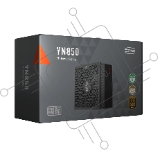 Блок питания PCCOOLER, 850W 80+ Gold (ATX, 3.1, PCIe 5.1 600W, Full modular, 1x24(20+4)pin 550mm, 2xCPU 8(4+4)pin 650mm, 3xPCIe 8(6+2)pin 500mm, 1x12V(2x6) 12+4pin 650mm, 3xSATA*3+MOLEX4pin*1 450+120+120+120mm , Active, 135x135mm, 150x150x86mm, APFC, OVP,