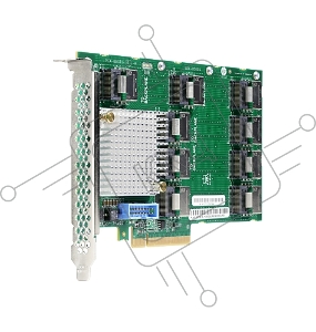 Контроллер HPE DL38X Gen10 12Gb SAS Expander Card Kit with Cables (870549-B21)