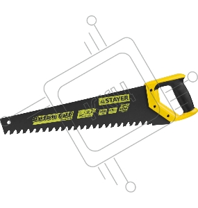 Ножовка STAYER 2-15096 Beton Cut  по пенобетону, 500 мм, шаг 20 мм, 12 твердосплавных резцов