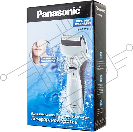 Бритва сетчатая Panasonic ES-RW30S реж.эл.:2 питан.:аккум. серебристый