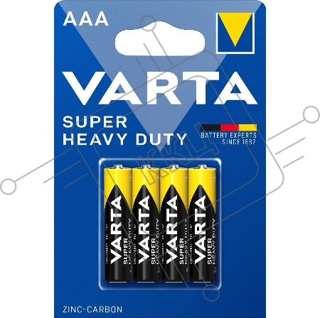 Батарейка VARTA SUPERLIFE AAA бл.4