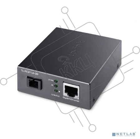 Медиаконвертер TP-Link TL-FC311A-20 гигабитный WDM 100/1000 Мбит/с SMB