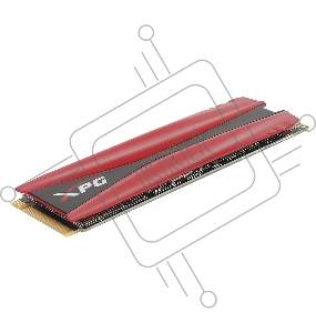 Накопитель SSD M.2 ADATA 1.0Tb XPG S11 Pro <AGAMMIXS11P-1TT-C>  (PCI-E 3.0 x4, up to 3500/3000Mbs, 390000 IOPs, 3D TLC, NVMe 1.3, 22x80mm, радиатор)