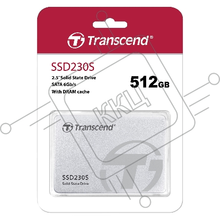 Твердотельный накопитель SSD Transcend TS512GSSD230S 512GB, 2.5