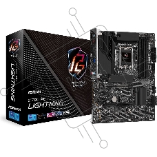 Материнская плата ASRock Z790 PG Lightning, LGA 1700, Intel Z790, 4xDDR5, 4xSATA, 4xM.2, 1xPCI-E 5.0 x16, 1xPCI-E 4.0 x16, 3xPCI-E x1, 1xHDMI, 1x 2.5Gb LAN, 5xUSB-A 3.2 Gen 1, 1xUSB-A 3.2 Gen 2, 1xUSB-A 2.0, 1xUSB-C 3.2 Gen 2x2, 3x3.5 мм, 7.1, ATX