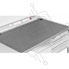 Коврик антистатический Viking VKG-КН ESD 6090 серый 600х900 мм