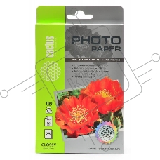Фотобумага Cactus CS-GA618025 глянцевая A6 180 г/м2 25 листов