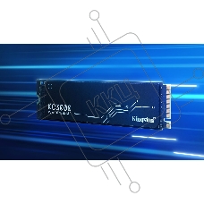 Накопитель SSD Kingston KC3000, 2Tb, PCIe 4.0 x4, M.2 2280, NVMe, R/W 7000/7000, с радиатором