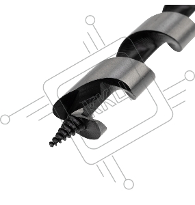 Сверло винтовое по дереву 12х230 мм (шестигранный хвостовик) Kranz