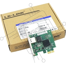 Сетевой адаптер LR-LINK LRES2034PT PCIe x1 1*RJ45 NIC Card   (303523)