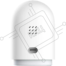 Камера видеонаблюдения IP Aqara Camera Hub G2H Pro 4-4мм цв. корп.:белый (CH-C01)