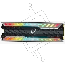 Накопитель SSD Netac NV3000 RGB, 500GB, PCIe 3.0 x4, M.2 2280, NVMe, R/W 3400/2000, с радиатором