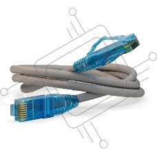 Патч-корд Hyperline PC-LPM-UTP-RJ45-RJ45-C6-3M-LSZH-GY Патч-корд UTP, Cat.6, LSZH, 3 м, серый 