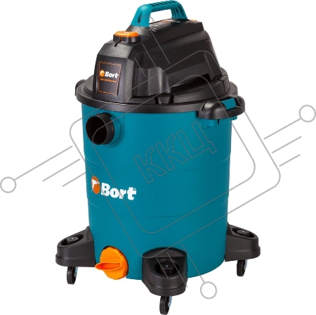 Строительный пылесос Bort BSS-1530-Premium 1500Вт (уборка: сухая/влажная) синий