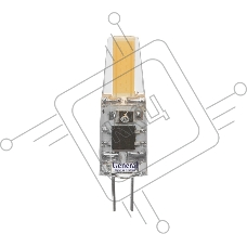 Лампа Светодиодная General GLDEN-G4-7-C-12-4500 5/100/500