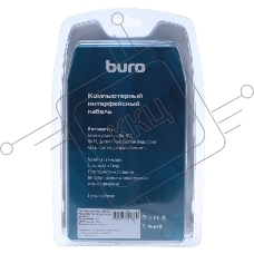 Кабель аудио-видео Buro HDMI (m)/HDMI (m) 3м. феррит.кольца Позолоченные контакты черный (BHP RET HDMI30-2)