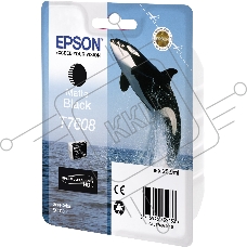 Картридж струйный EPSON C13T76084010/C13T76084N10 черный матовый (25.9 мл) для SC-P600