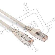 Патч-корд Hyperline PC-LPM-STP-RJ45-RJ45-C6-1M-LSZH-GY Патч-корд F/UTP, экранированный, Cat.6, LSZH, 1 м, серый
