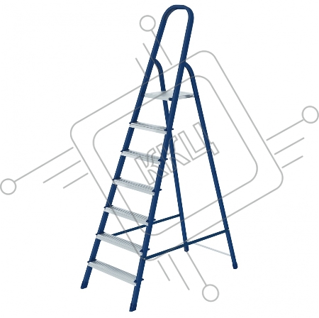Стремянка СИБРТЕХ , 7 ступеней, стальная // СИБРТЕХ // Pоссия 97847