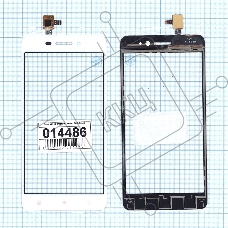 Сенсорное стекло (тачскрин) для Lenovo S60 белое