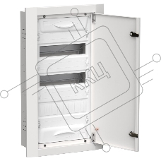 Корпус металлический IEK TITAN 5 ЩРв-36 (1х36) 630х365х130мм IP31 белый (одна дверь) IEK
