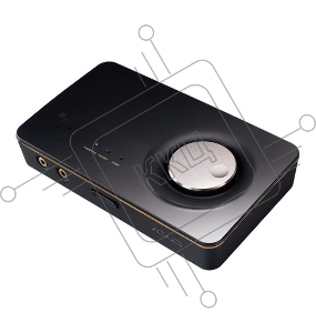 Внешняя звуковая карта ASUS USB 7.1 audio card Hi-Fi  (USB2.0, 4x3.5+2xRCA+1xS/PDIF, Black)