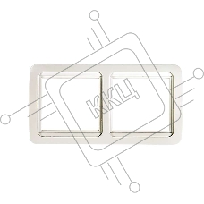 Рамка 2-м CLASSICO 2302H бел. ASD / IN HOME 4680005959938