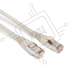 Патч-корд Hyperline F/UTP, экранированный, Cat.6, LSZH, 1.5 м, серый PC-LPM-STP-RJ45-RJ45-C6-1.5M-LSZH-GY