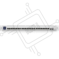 Коммутатор Ubiquiti Switch Enterprise XG 24 Layer 3 switch with (24) 10GbE RJ45 ports and (2) 25G SFP28 ports.
