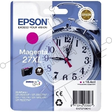 Картридж струйный Epson 27XL T2713 (C13T27134022/C13T27134020) пурпурный, 10.4 мл (1100 стр.), для WF7110/7610/7620