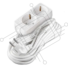Удлинитель 2х3м с заземл. 10А IP20 2.2кВт Союз 481S-9203