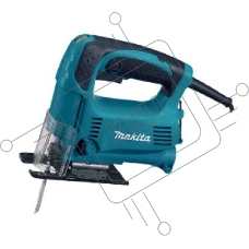 Макита Лобзики Makita 4328 Лобзик,в\рук,{450Вт,500-3100об\м,ход-18мм,рез-65мм,1.8кг,кор,маятн,стальн подошва}      