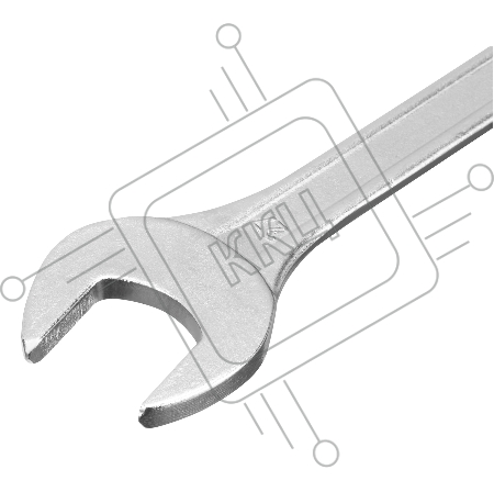 Ключ рожковый, 24 х 27 мм, хромированный// Sparta