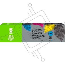 Картридж струйный Cactus CS-L0S29YC 976YC голубой (245мл) для HP PageWide P55250dw/P57750dw
