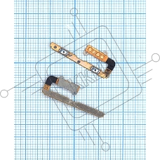 Шлейф кнопки громкости для Samsung Galaxy Note 4 N910