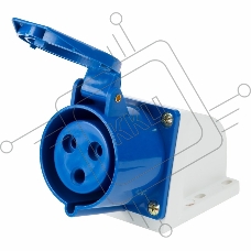 Розетка 123 стационарная 2Р+РЕ 32А 220В IP44 Rexant