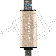 Флеш диск Transcend USB 256GB, JETFLASH USB3.2, TLC, High Speed, Type-C и Type A  (420/400 МБ/с)