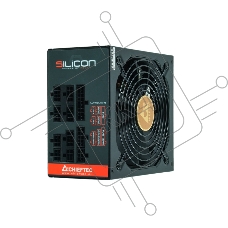 Блок питания Chieftec Silicon SLC-650C (ATX 2.3, 650W, 80 PLUS BRONZE, Active PFC, 140мм fan, Full Cable Management) Retail