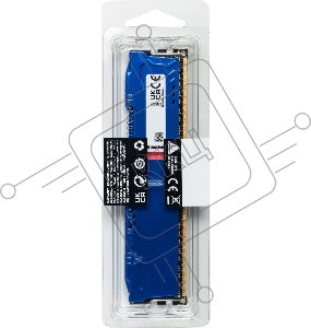 Оперативная память Kingston 4GB 1600MHz DDR3 CL10 DIMM FURY Beast Blue