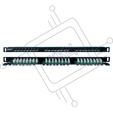 Патч-панель Hyperline PPHD-19-24-8P8C-C5E-110D 19