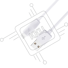 Кабель USB HOCO X1 Rapid, USB - Lightning, 2.4А, 2м, белый