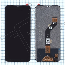 Дисплей (модуль) для Tecno Spark Go 2022 (K5GM) в сборе с тачскрином черный