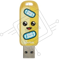 Флешка USB SanDisk Fortnite, Peely Edition 64Gb SDCZIF-064G-G46, USB3.2, желтая