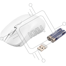Мышь Acer OMR501 белый оптическая 1600dpi silent беспров. USB 4but (ZL.MCE11.018)